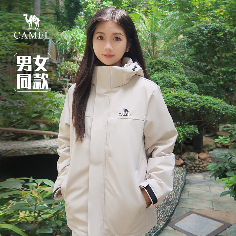 骆驼男装棉衣男款2024