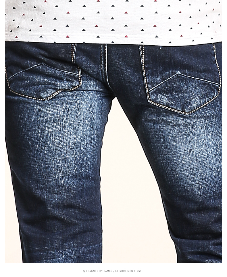 Jeans pour jeunesse pieds Slim CAMEL pour automne - Ref 1484636 Image 17