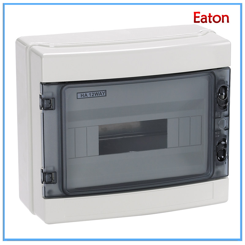 HA-12 loop Home waterproof distribution box plastic waterproof case with transparent cover empty open box wiring box