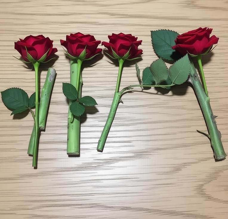 玫瑰花根