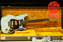 Fender customshop CS ST 1962 Strat Fender electric guitar spray blue rosewood fretboard