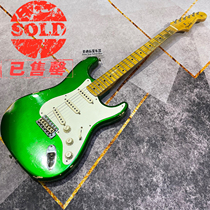 Fender Customshop 1957 Strat57 CS57 American made old electric guitar candy green