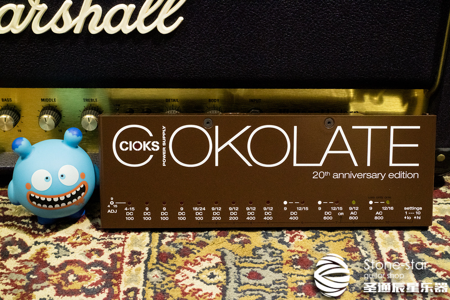 CIOKS CIOKOLATE guitar single block effectors independent power supply 16-way output large voltage large current