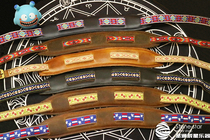 American souldier strap guitar bass leather strap shoulder strap retro old thin strap