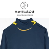 Бархатное термобелье, свитер, высокий воротник