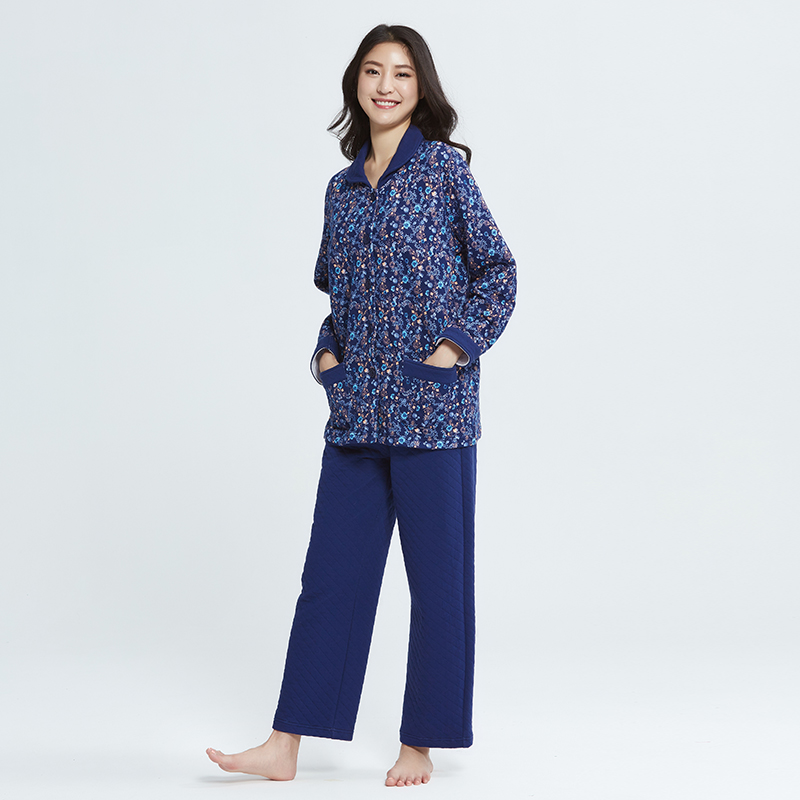 Pyjama pour femme YOUR SUN  DEVRAIT ETRE COOL en Coton à manches longues - Ref 2993431 Image 2