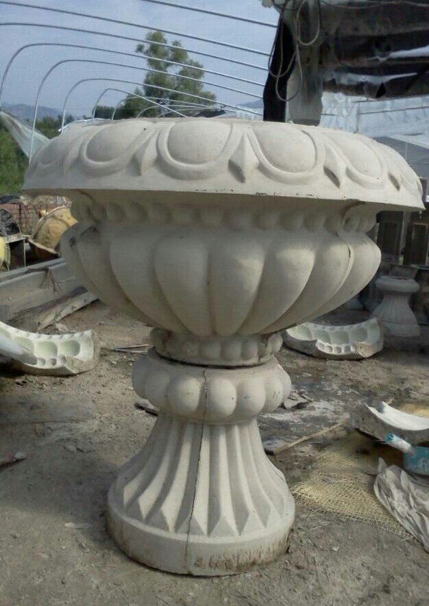 Cement GRC Flowerpots Outdoor Waterproof Flower Pots GRC Carved Flower Pots Manufacturer Set to make various GRC flower pots components-Taobao