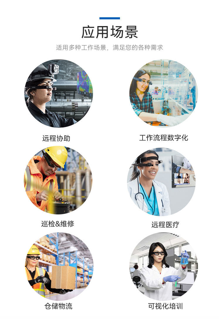 ar设备 vuzix ar智能眼镜m400套装 工业远程协助高清轻便可携式