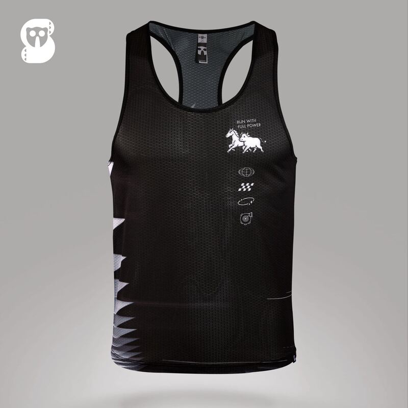 Yansu Running Vest, Cowhide Vest, Unisex, Lightweight, Quick-Drying, Sweat-Wicking, Yansu Attitude