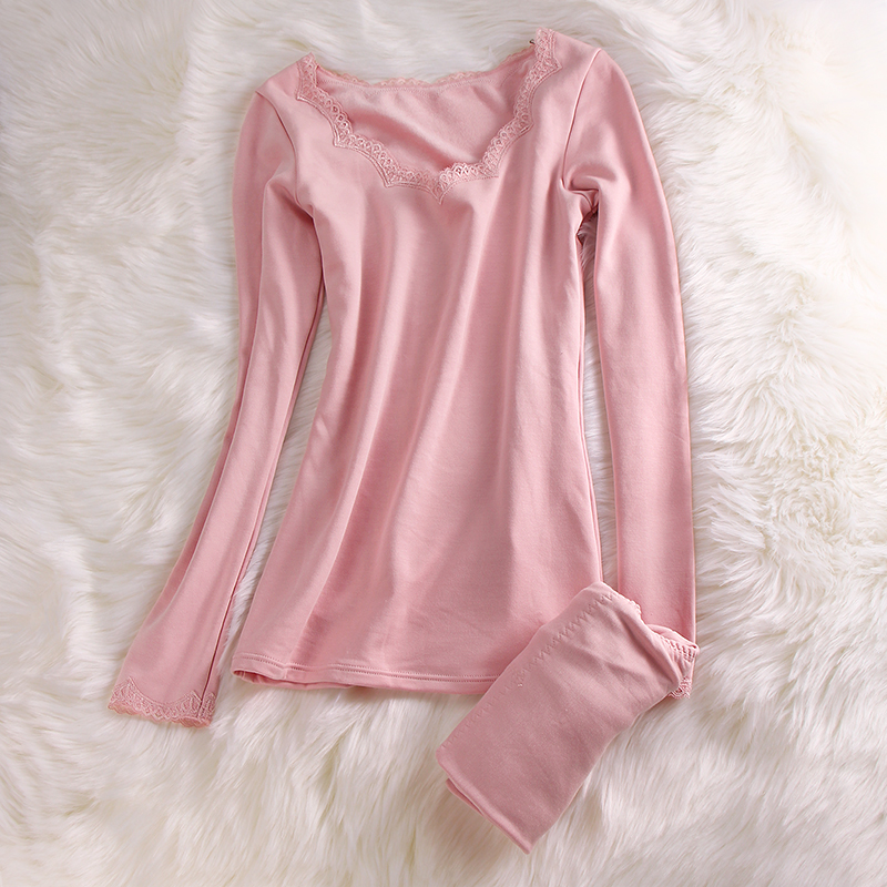 The Japanese Department of Autumn Winter Ladies Lace Round Collar Fever yarn in thick grinding Mao sashimi with underfloor heating clothes