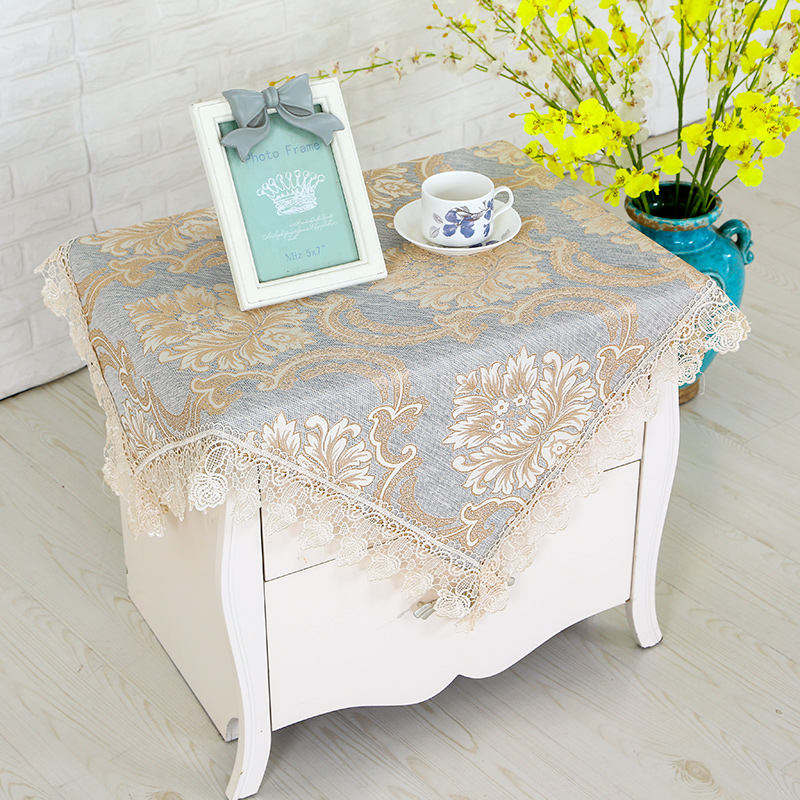 Bed Head Cabinet Hood small speaker hood Hood Desk Cover Table Cloth Tea Table Cloth Printed Sheet Machine Hood Makeup Bench TV Cabinet Hood