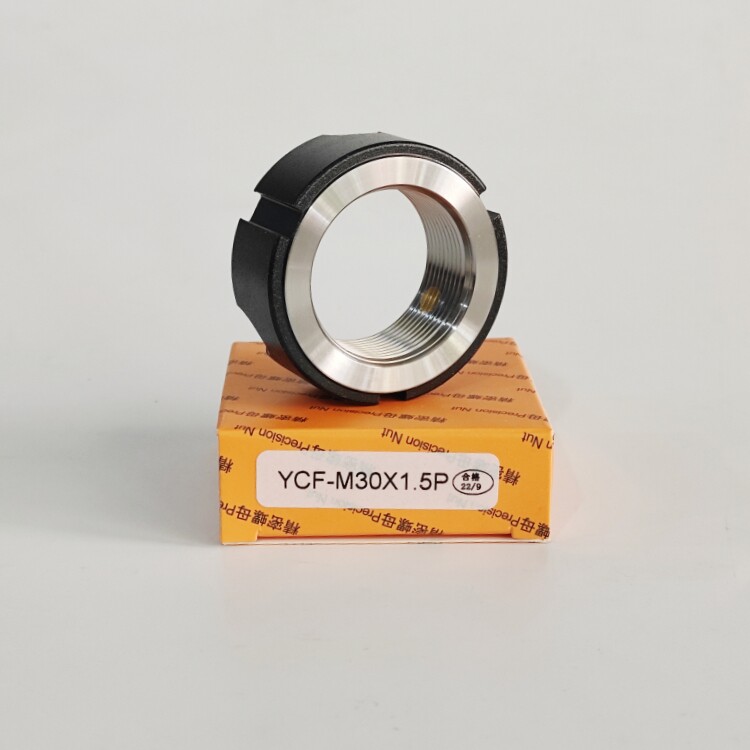 YCF-M30*1.5P F型锁母：精准锁紧，稳固无忧的工程神器！🔧-锁紧螺母-淘宝百科网