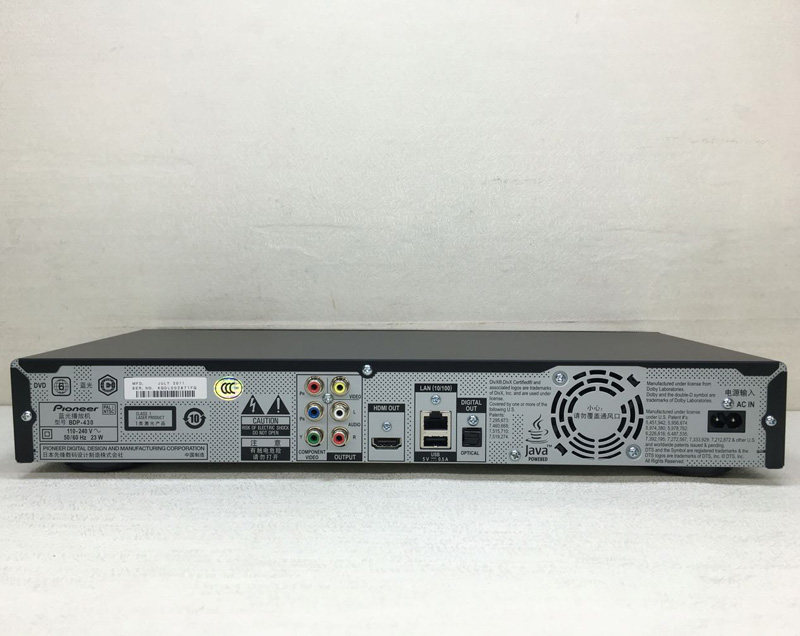 Pioneer BDP-430，3D蓝光播放机如何打造家庭影院？-影碟机/DVD/蓝光