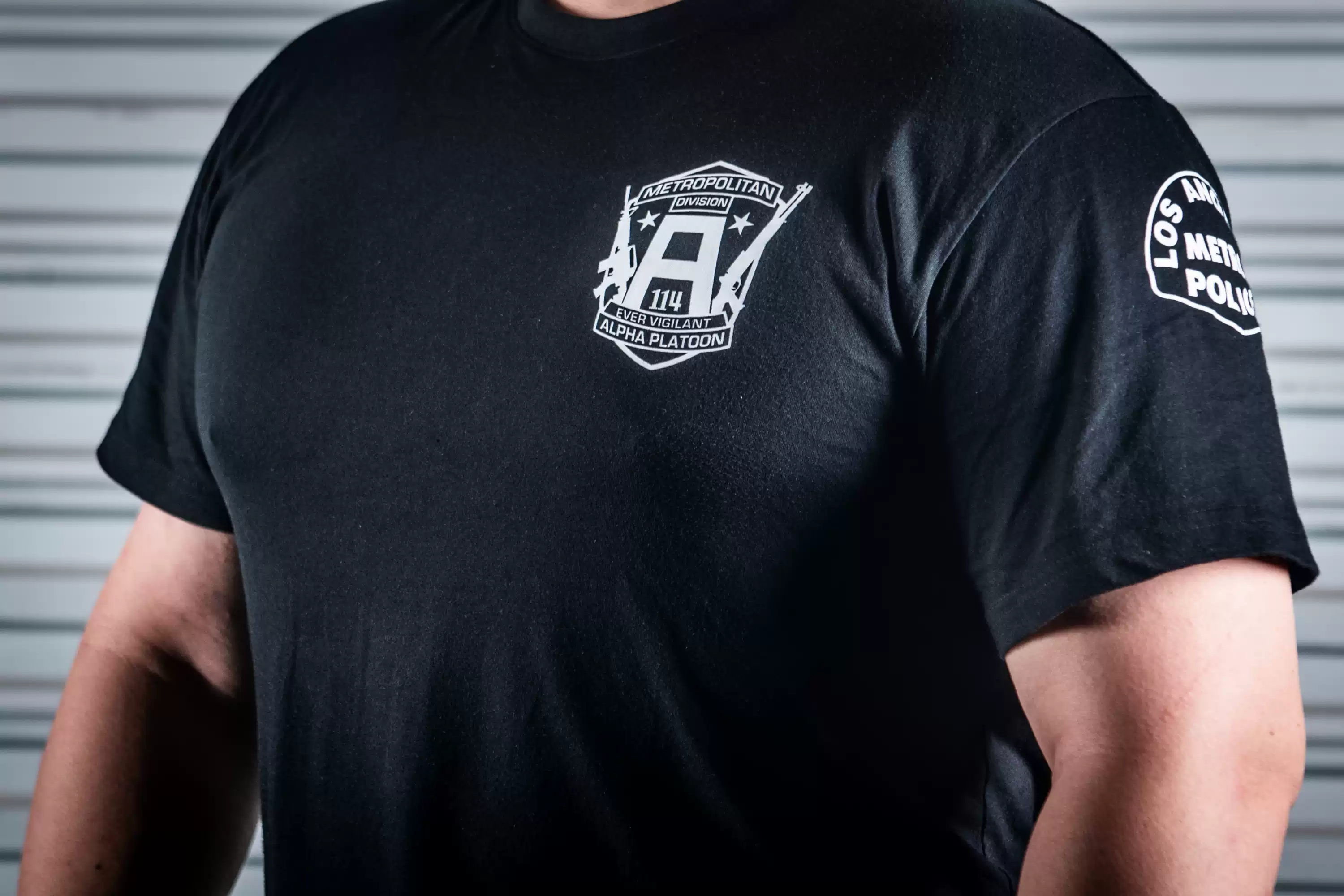 【ZGGB】LAPD METRO TRT 洛杉矶警局SWAT战术小组A排 体能训练T恤-淘宝Taobao | 天猫Tmall