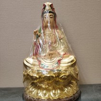 Putuo Mountain View Sounds Bodhisattva Statue like storing Guanyin Road for more than a decade After a incense stove such as a method packaging