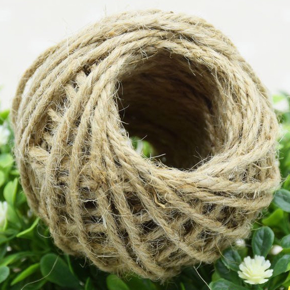 Hemp rope Packaging special hemp rope DIY hemp rope Decorative hemp rope Packaging and decorative hemp rope 30 meters per roll
