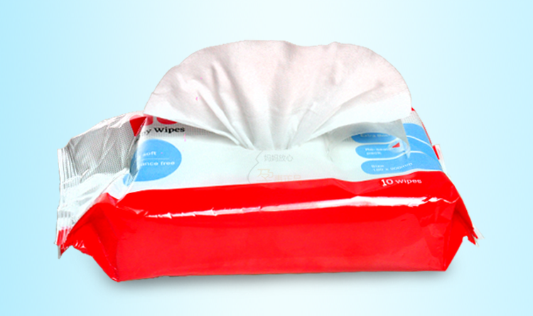 [Mang thai đích thực] Đức NUK em bé lau giấy Trẻ sơ sinh đặc biệt khăn ướt 10 lần bơm * 5 bao bì các loại giấy ướt tốt cho bé