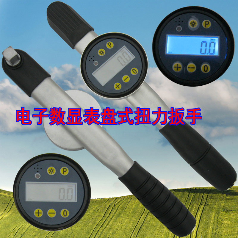 Digital Dial Torque Wrench Bidirectional Torque Detection Wrench Sound and Light Alarm Function Preset Torque Wrench