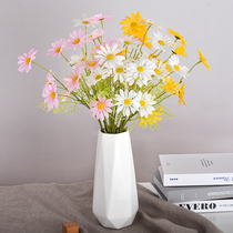 Chamomile simulation fake flower daisy spring outing photo photography props home living room decoration bionic bouquet decoration