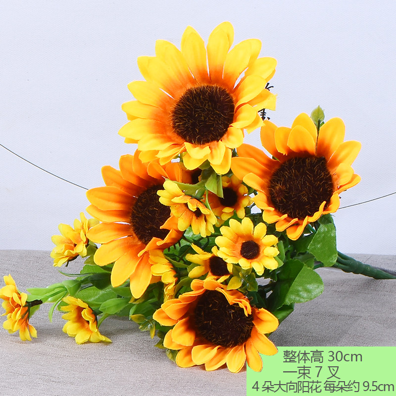 Fake flowers simulation flowers living room floral decoration table arrangement