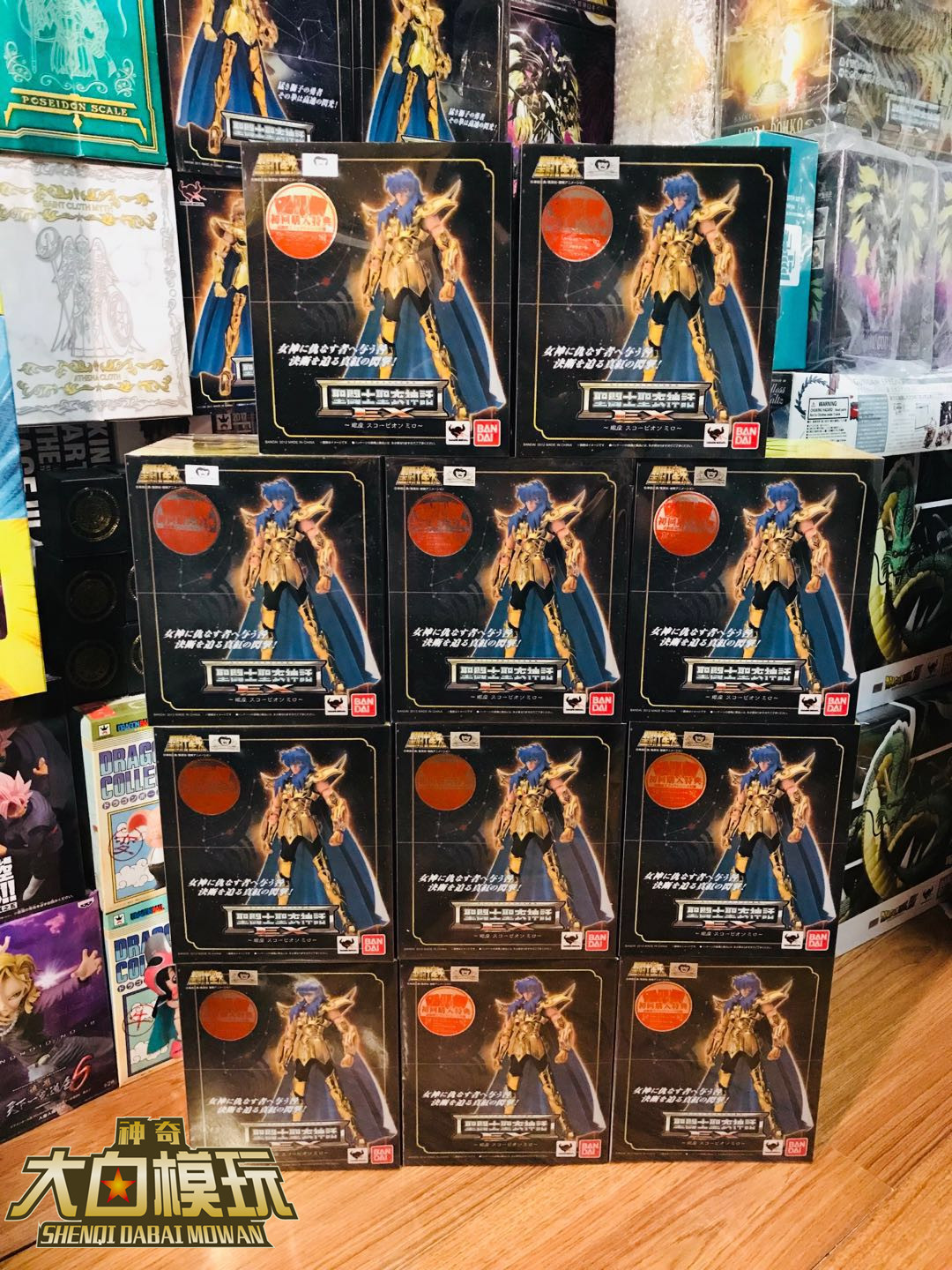 Vandet Genuine Saints Saints Saints Mythology EX2 0 Golden Sky Scorpion Miro Day Edition New Spot