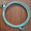 Pet traction rope Wire rope processing Lantern pendant cable Lamp wire wire pressing wire Rubber coated 6mm2mm