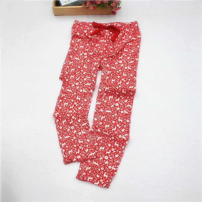 Châu Âu và Hoa Kỳ ban đầu dệt vải cotton pyjama mờ quần jean lửng nữ