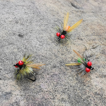 Fly Fly Hook Poisonous Mosquito Upgrades Fluorescent Minoru Plume White Bar Brook Creek Mouth Rhonon