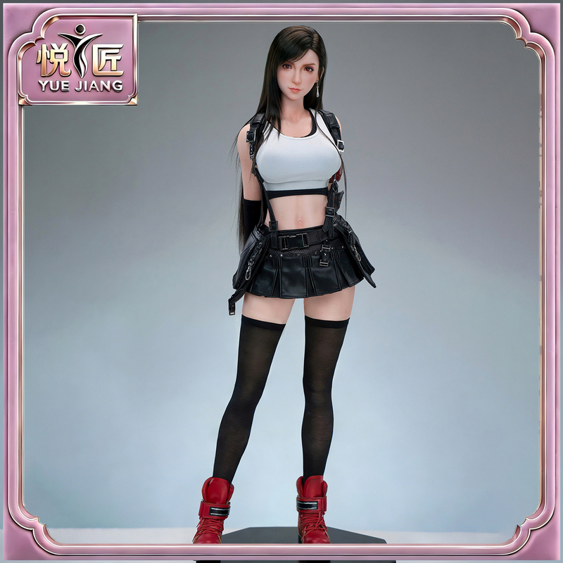 In Stock Yuejiangrenxing Rose Idol Final Fantasy Tifa Silicone Doll Action Figure
