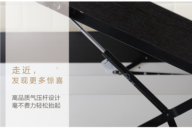 Red Apple nội thất tối giản 1.5 / 1.8 m bồn chứa áp lực cao giường bằng da đa chức năng R8302-27P - Giường giường ngủ 1m2