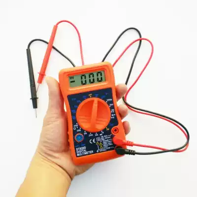 Small digital multimeter DT820D square wave output overload protection universal meter digital display multi-purpose meter