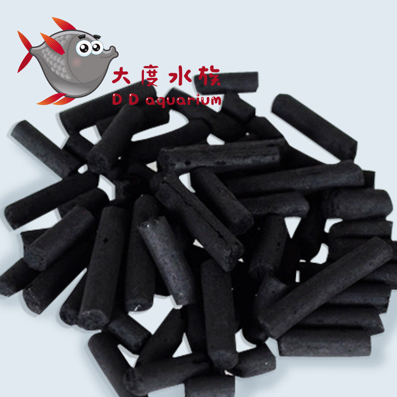 Fish tank activated charcoal black charcoal 500 gr mesh bag fish tank filtration with activated carbon water ethnic filter material filtered water