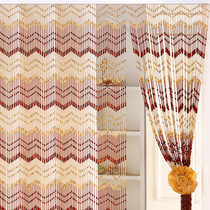 Net red tassel curtain beads single door curtain bedroom home rural summer spring and autumn door Four Seasons universal bedroom