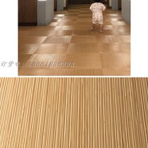 Factory direct bathroom special bamboo PVC floor white pebble pattern glue retro stone carpet pattern sheet