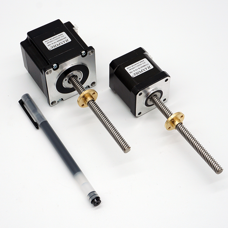 Linear motor T type lead screw reciprocating operation lead screw sliding table motor 100-500mm spot