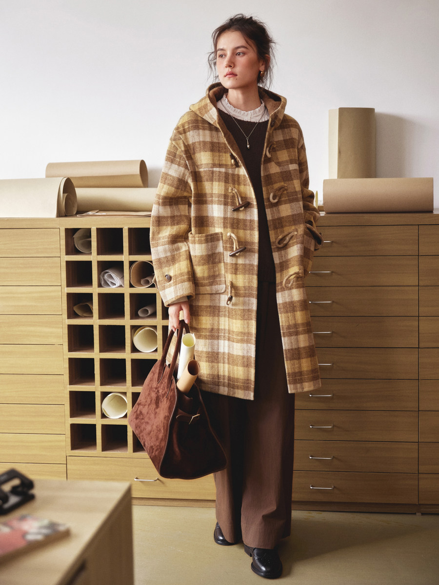 キャラメルブラウン 一日コレクター フレンチレトロ ダブルフェイス