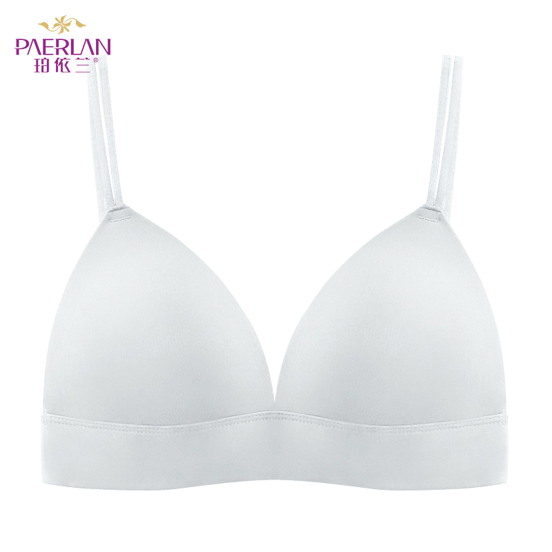 tam giác tách womens mỏng Periland Pháp steelless Bra nhỏ ngực sexy mặt ít đồ lót đẹp trở lại.