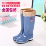 Giày cao gót nữ ủng đi mưa thời trang giày cao su không thấm nước Giày chống trượt giày đi mưa cao cấp