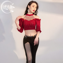 Rosedance Original Belly Dancing Skills Suit Shiny Pants Dress Oriental Dance Performance Costumes Dresses Outfits Women Pants