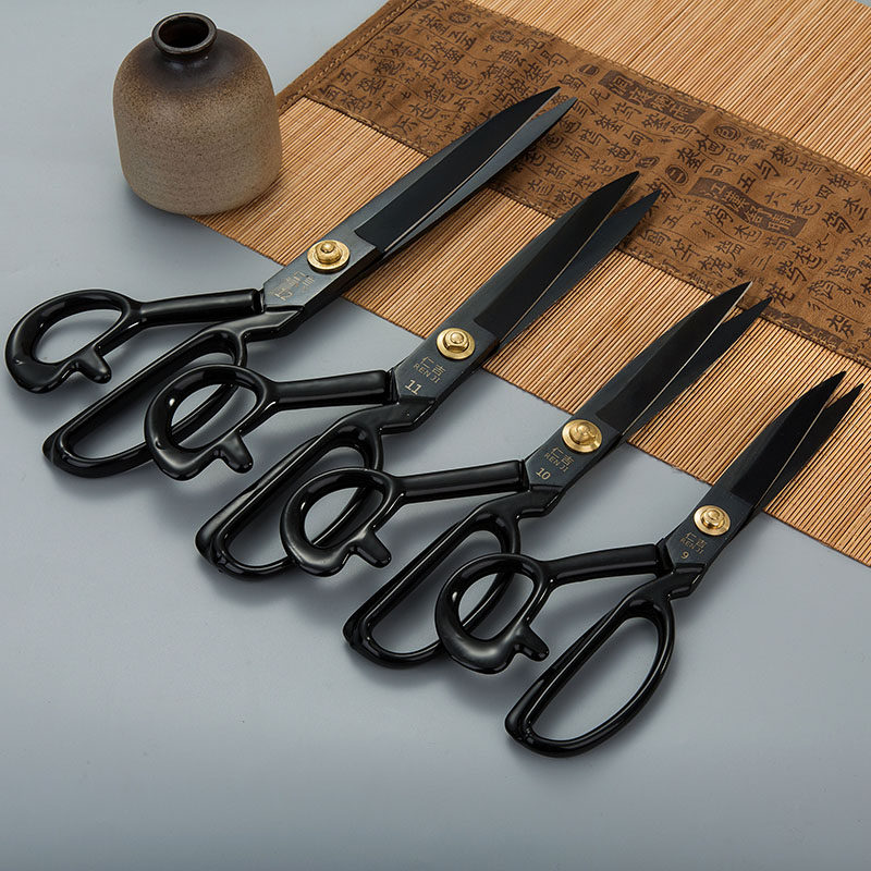 Professional 10 inch 11 inch sharp tailoring scissors large scissors 8-12 inch garment handicraft production household