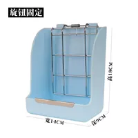 Весенняя травяная рама синяя