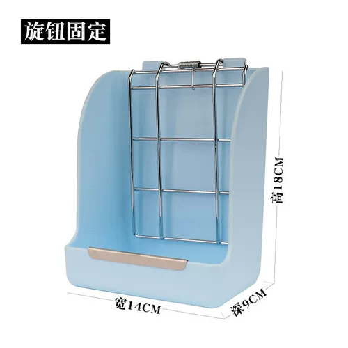 Кроличья столочная стойка Тоторо Голландская свинья два -в одну соломенную за пределами соломенного полки+кроличье пищевое горшок. Поставки кролика бесплатно доставка