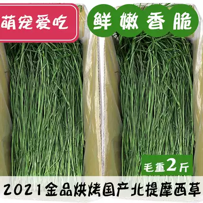 2021 Gold roasting and drying Timothy Hay rabbit grain feed Dutch pig Chinchen grass grain Casper