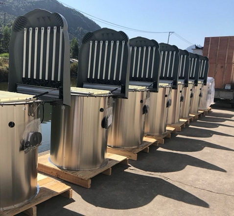 R03 Pulse Dust Cleaner Stainless steel warehouse cement silo top dust collector ventilated through the silos