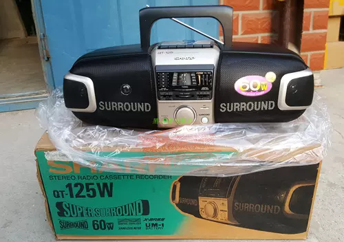 Звуковые сокровища/Sharp QT-125W Новые стерео-супер-окружающие новобранцы