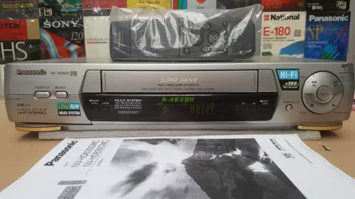 [1 год гарантии] Panasonic NV-HD630 Национальная сеть землетрясения Фиксированное оборудование VHS VIDE