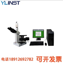 4XC-D digital photography metallographic microscope austenite tester titanium alloy material analyzer spot