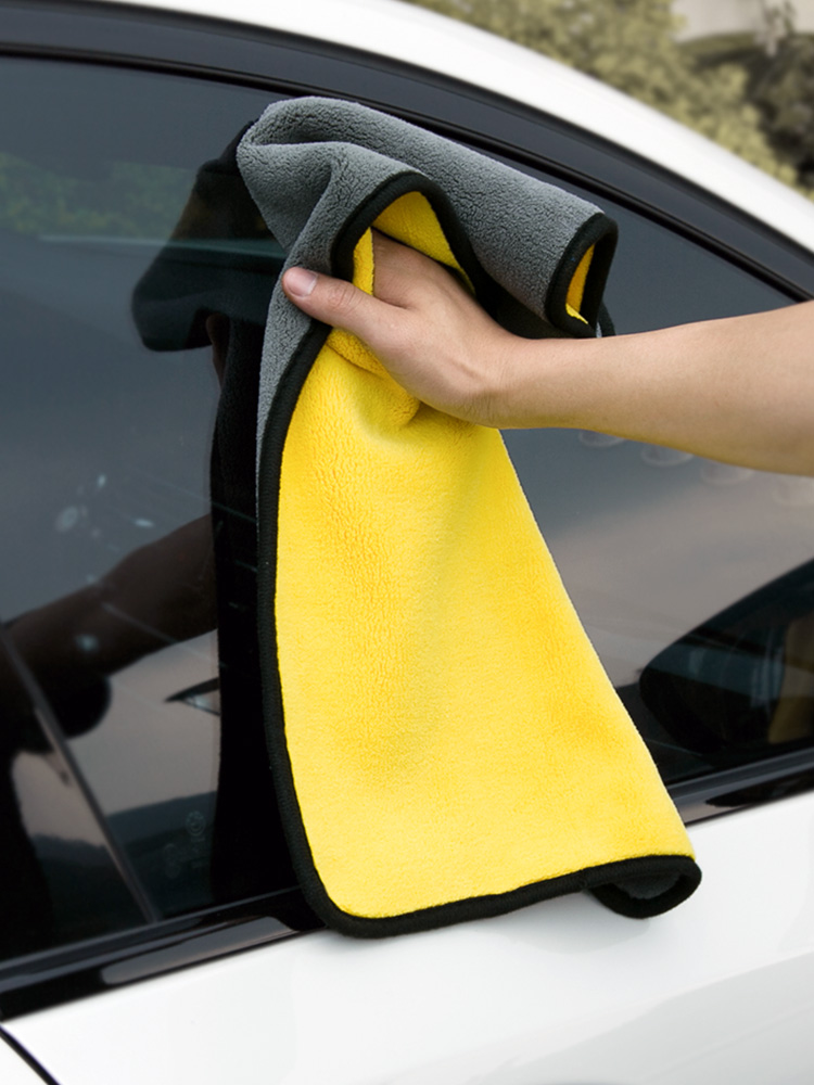 Car wash towel wiping car suction thickened without dropping hair car with glass without scar big rag special in car