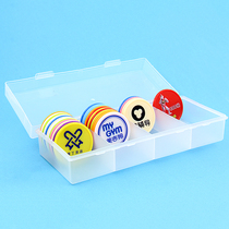 Desktop Storage box small integral Bitcoin coin rewards currency 37 mm3 7cmpp Box 100 pack storage box