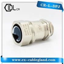 Metal hose connector Flexible hose connector Explosion-proof gland Sealed waterproof fixed pipe connector brass